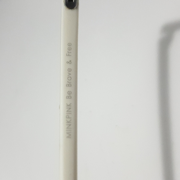 MinkPink White cateye smoke lens sunglasses recall - Picture 9 of 12